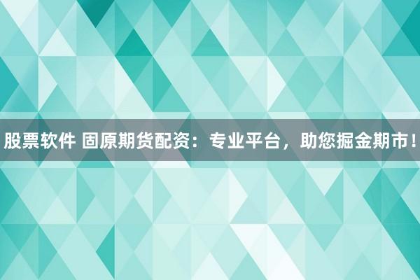 股票软件 固原期货配资：专业平台，助您掘金期市！