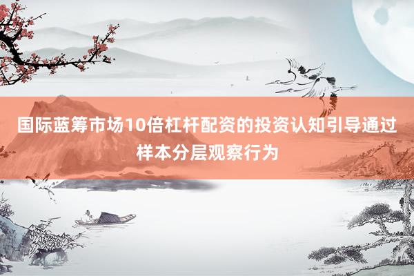 国际蓝筹市场10倍杠杆配资的投资认知引导通过样本分层观察行为